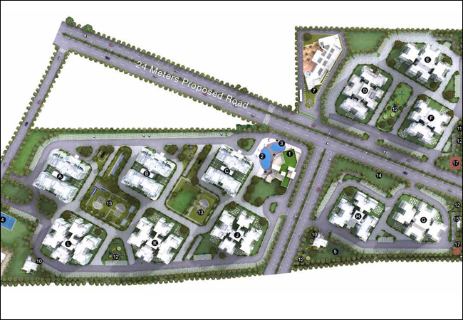 Godrej Summit Sector 104 Gurgaon- Site Plan